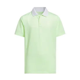 ADIDAS Ottoman Striped Junior Polo (Green)