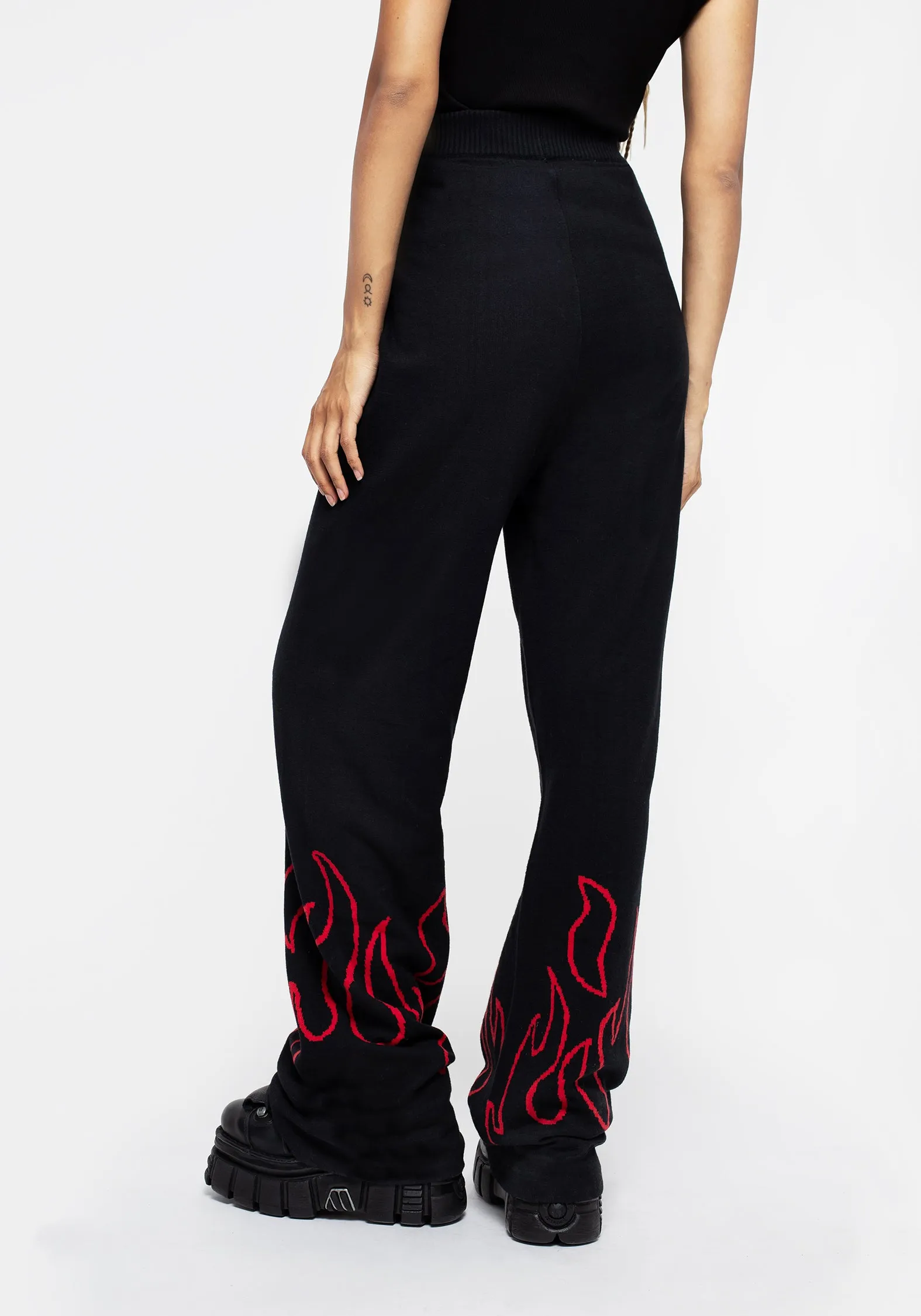 Blaze Wide Leg Knit Joggers