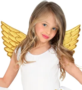 Child's Gold Angel Wings