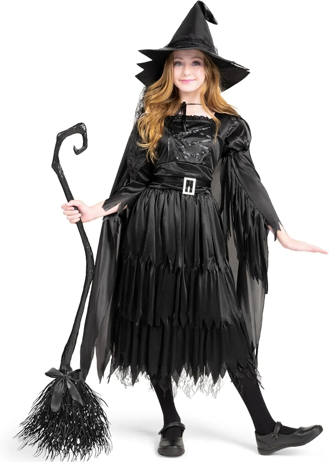 Classic Child Witch Costume, Black Witch