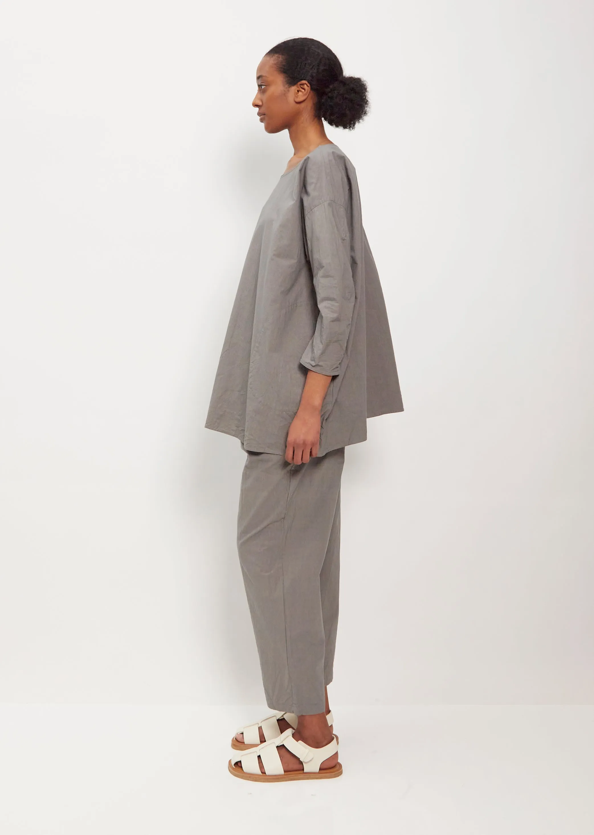 Cotton Tunic Top — Haiiro