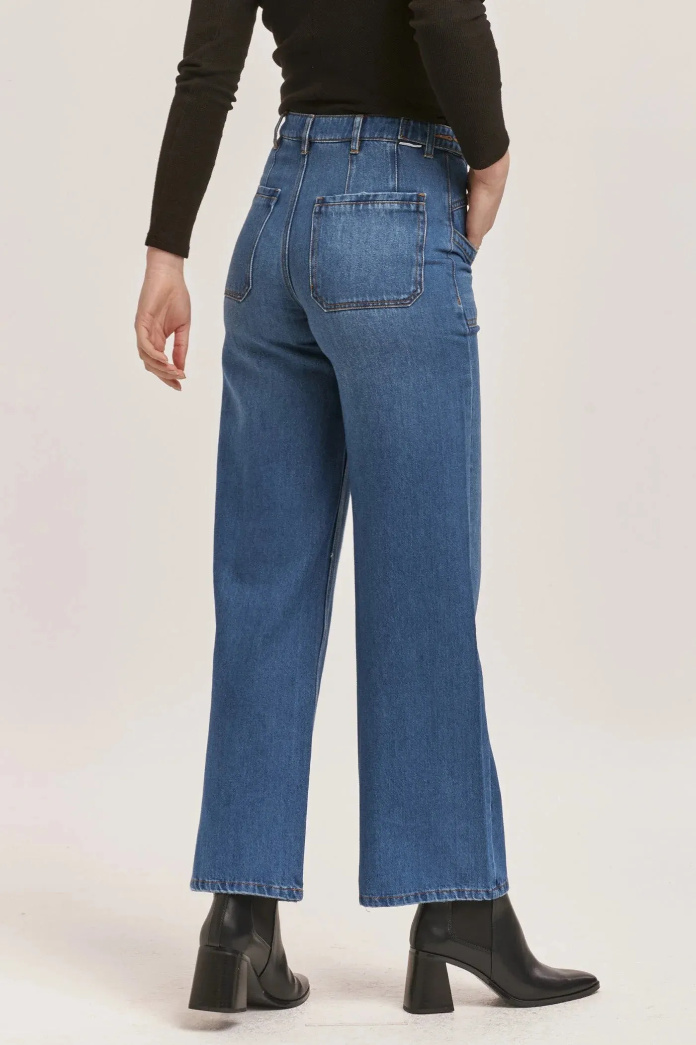 DOJA WIDE LEG JEANS