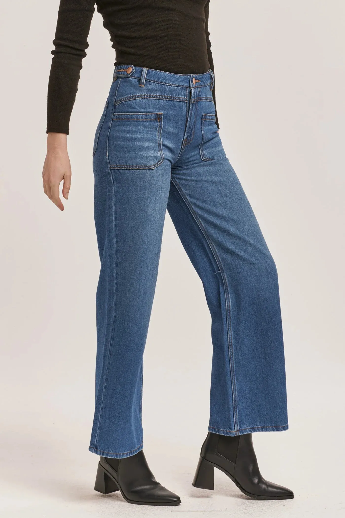 DOJA WIDE LEG JEANS