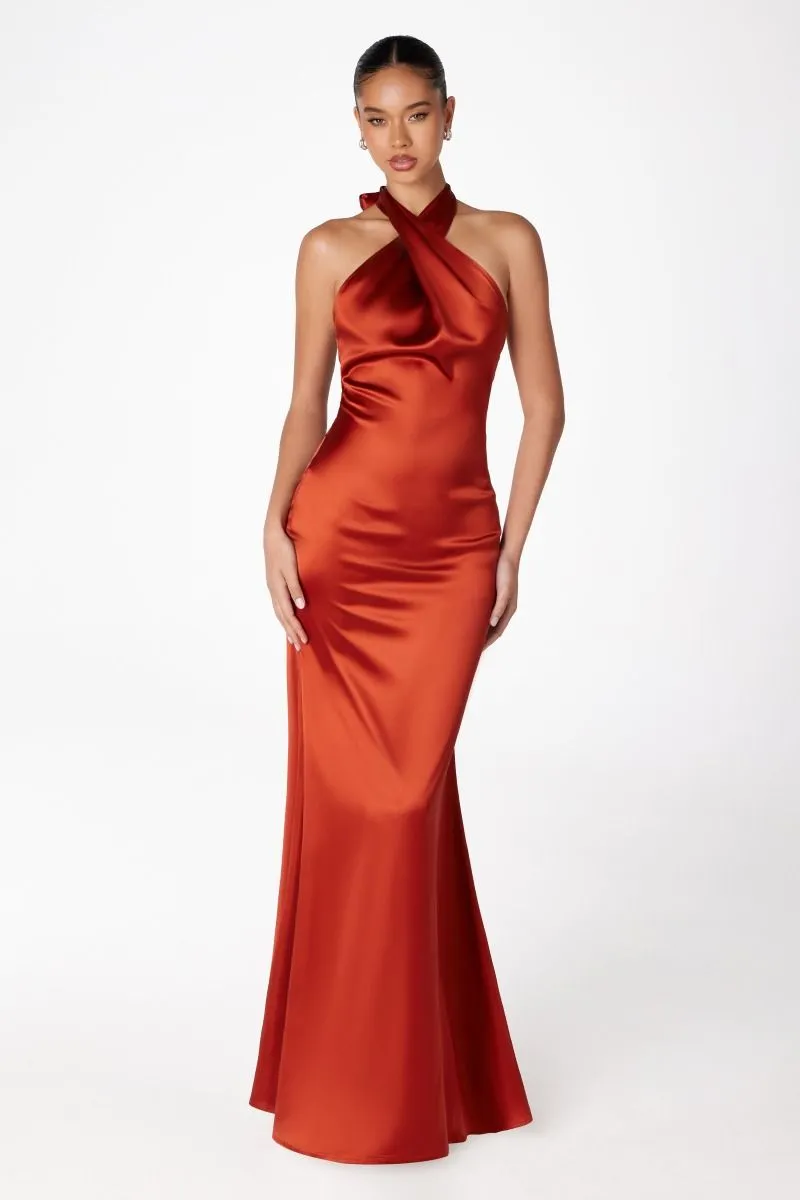 Elegant Off-Shoulder Sleeveless Glitter Evening Dress | Long Gown