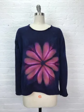 Fleece Raglan Sweatshirt in Awesome Autumn Aster