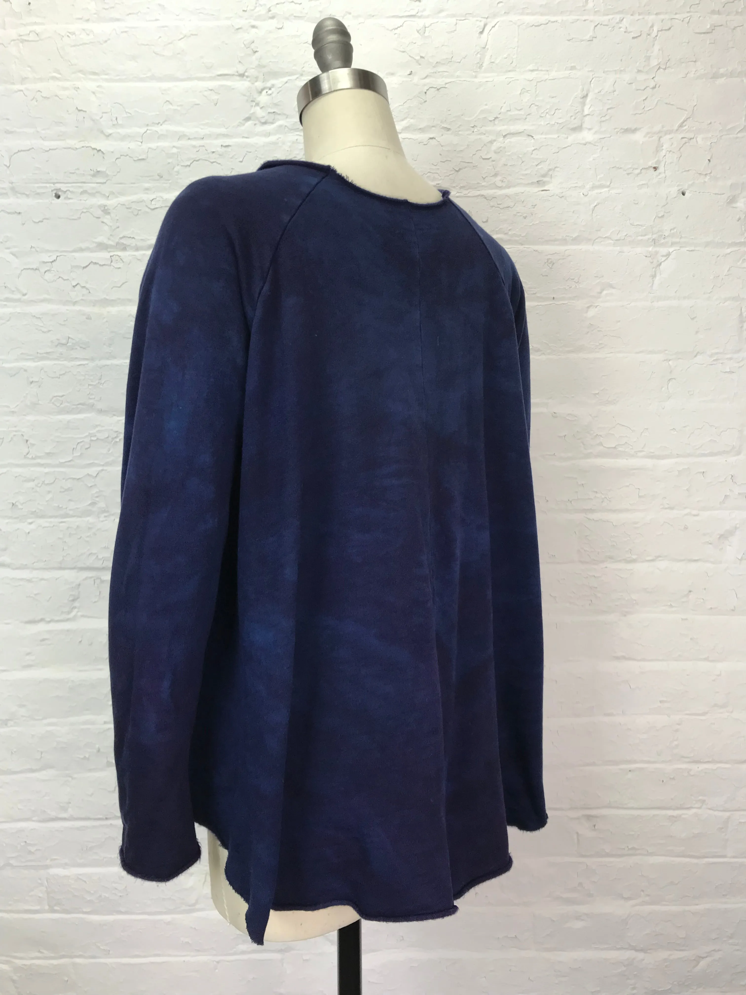 Fleece Raglan Sweatshirt in Awesome Autumn Aster