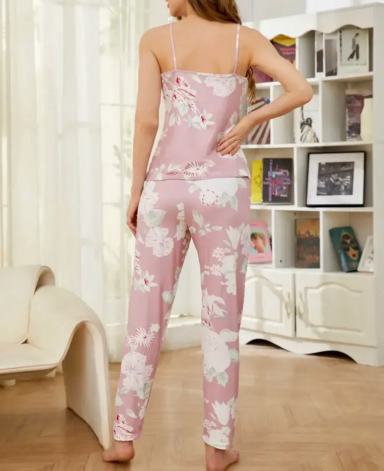 Floral Print 3 Piece Lounge Set