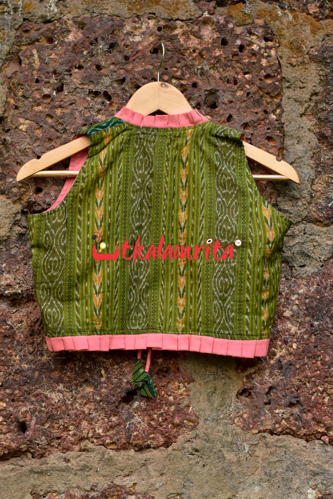 Green Fields Frilly (Ladies Shrug)