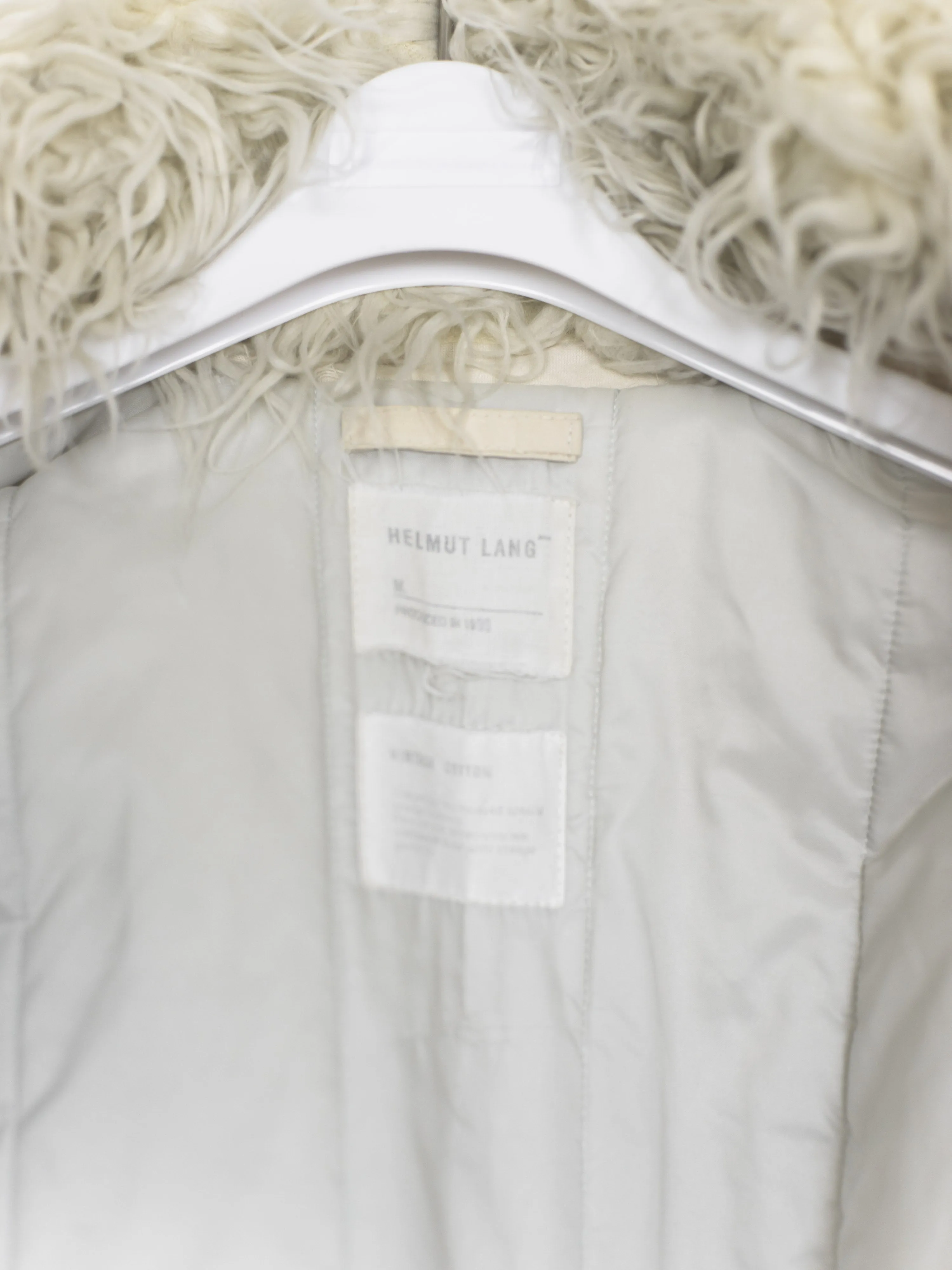 Helmut Lang AW99 Padded Cotton Astro Biker Parka