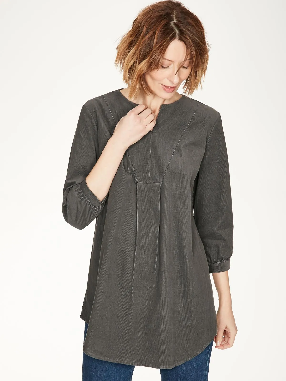 Hiram Organic Cotton Corduroy Tunic