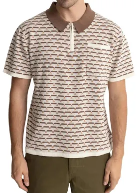 Jacquard Short Sleeve Polo