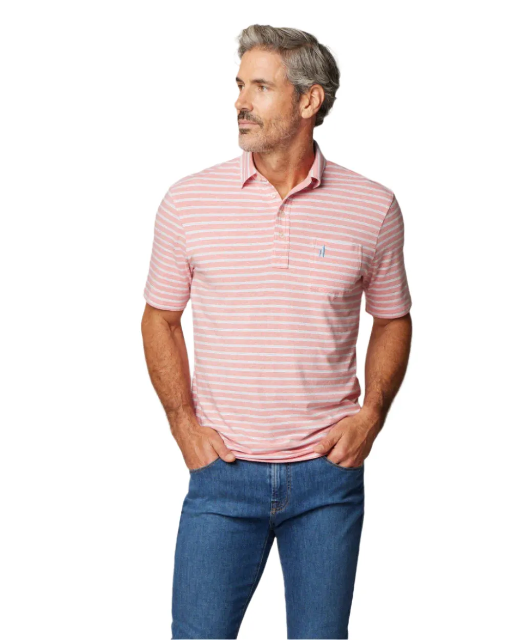 Johnnie O Mens The Original Polo Matthis Stripe