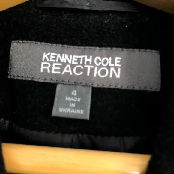 Kenneth Cole Reaction Long Wool-Blend Coat