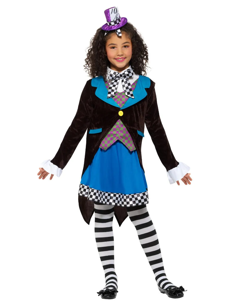 Little Miss Hatter Costume Girl