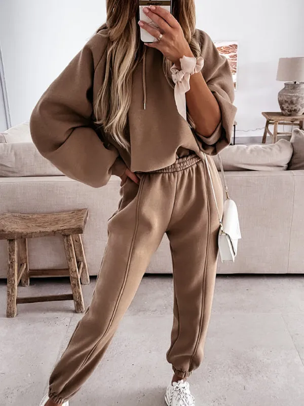 Lounge Sport Sweatpants and Hoodie in a Perfect 2-Piece Set