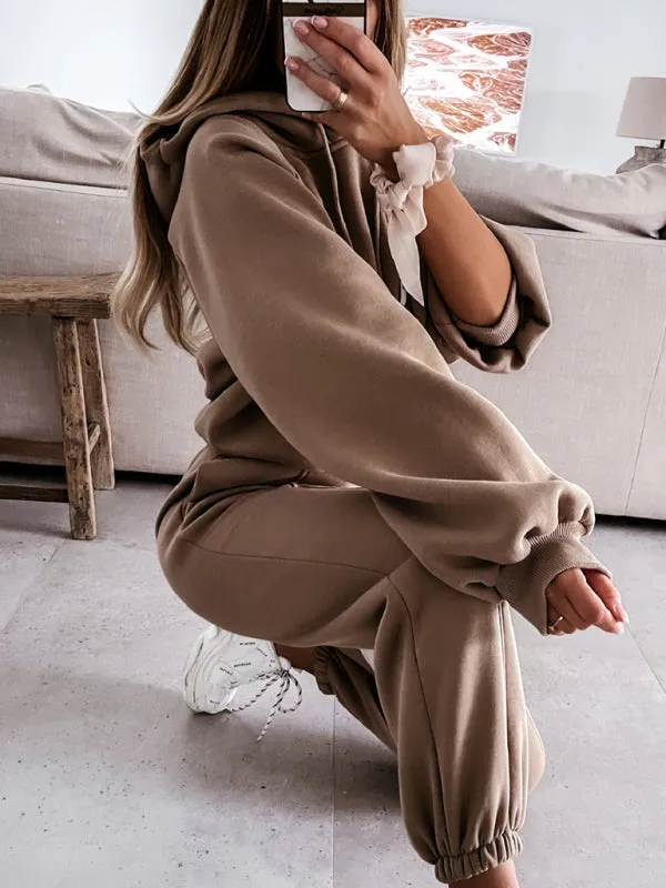 Lounge Sport Sweatpants and Hoodie in a Perfect 2-Piece Set