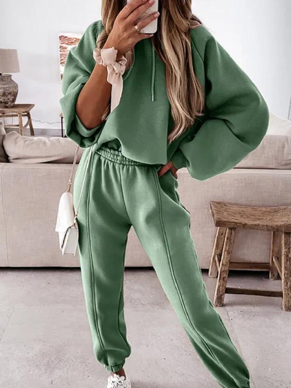 Lounge Sport Sweatpants and Hoodie in a Perfect 2-Piece Set