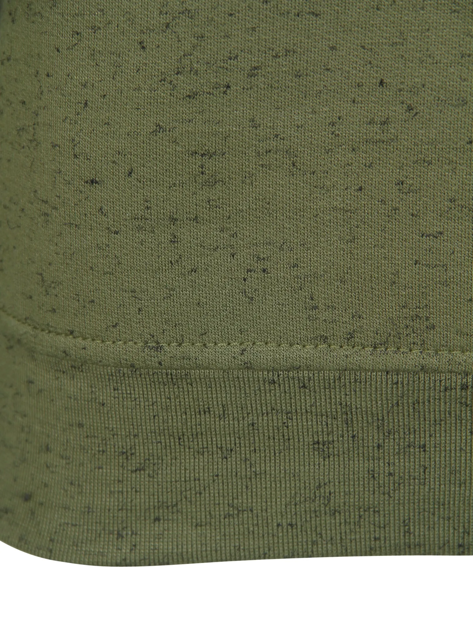 Luis Mohair Texture Print Crew Neck Sweatshirt In Green