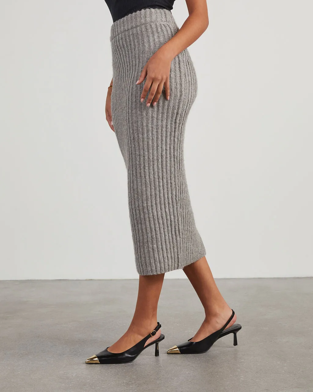 Marciana Knit Midi Skirt