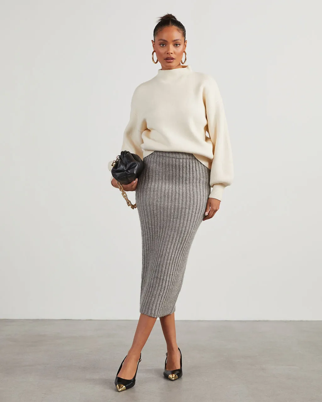 Marciana Knit Midi Skirt