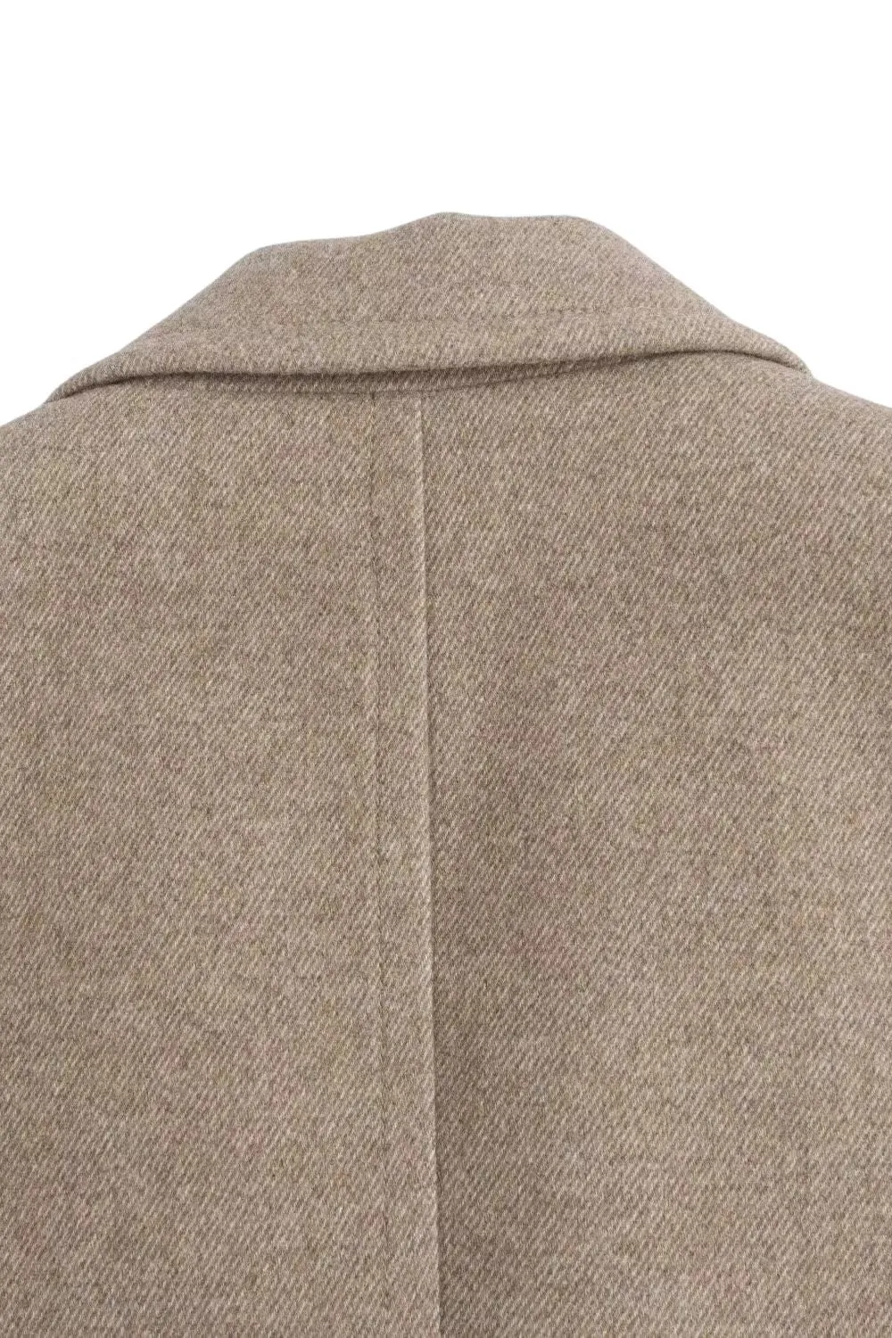 'Maya' Classic Soft Wool Blend Overcoat