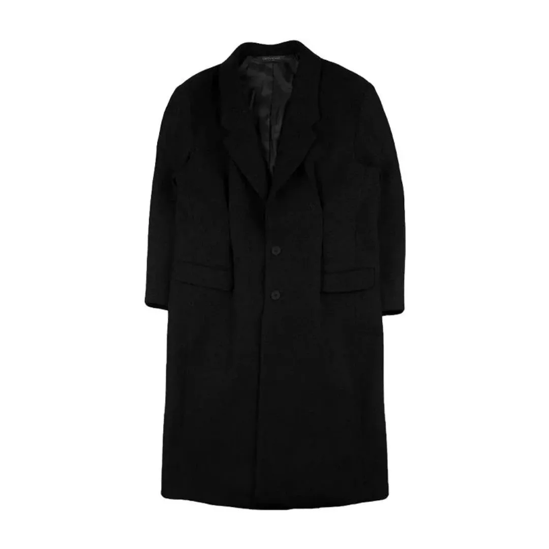 Men's Oversized Extra Long Wool Blend Coat