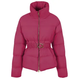 PINKO Fuchsia Nylon Jackets & Coat