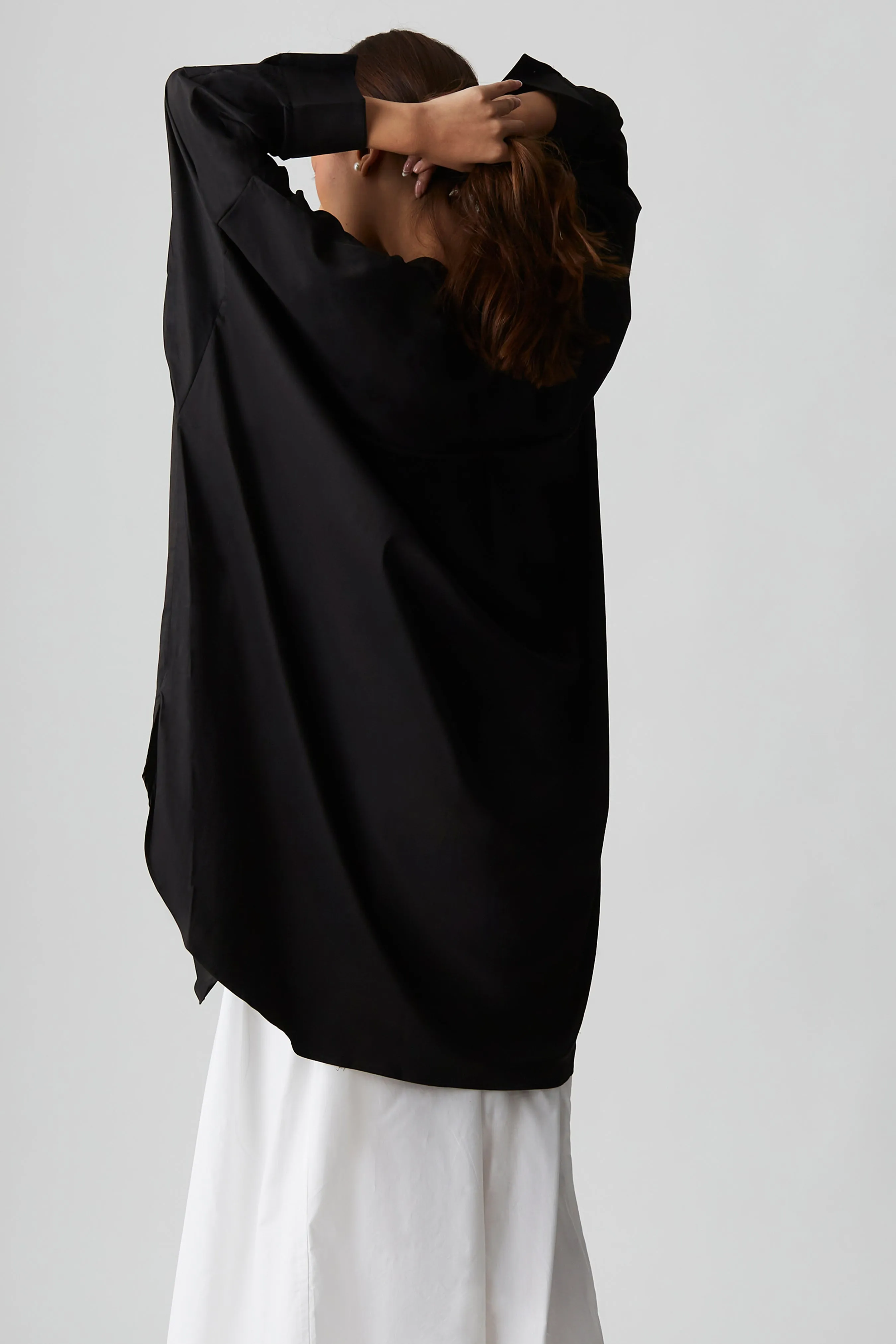 Relaxed Weekend Tunic : Black