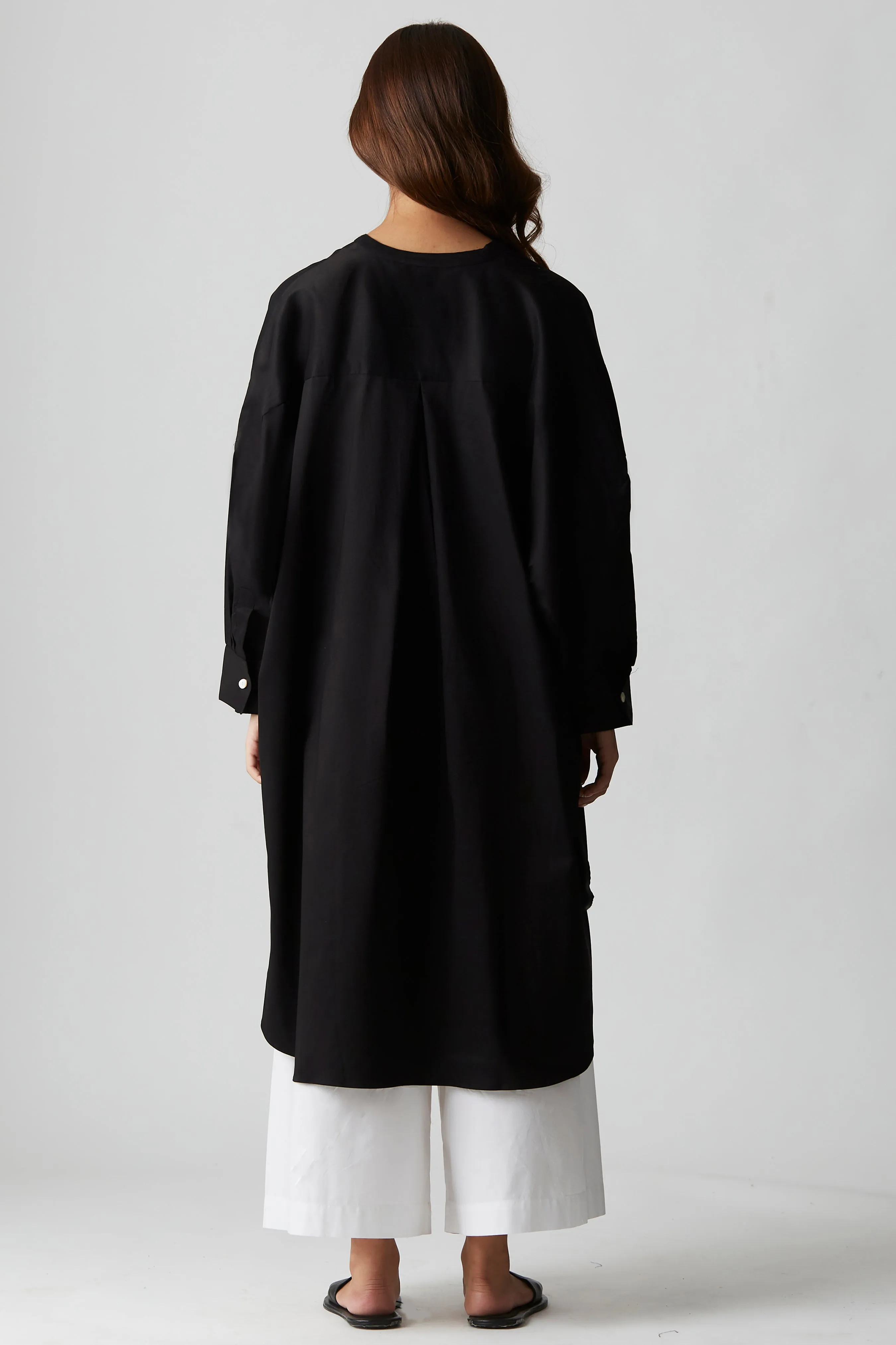 Relaxed Weekend Tunic : Black