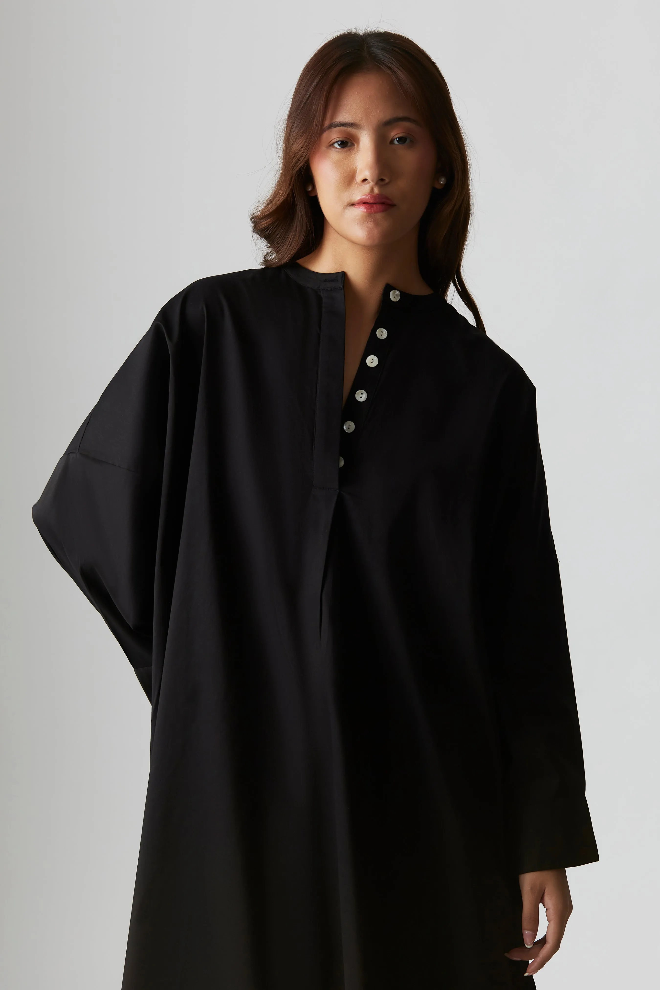 Relaxed Weekend Tunic : Black