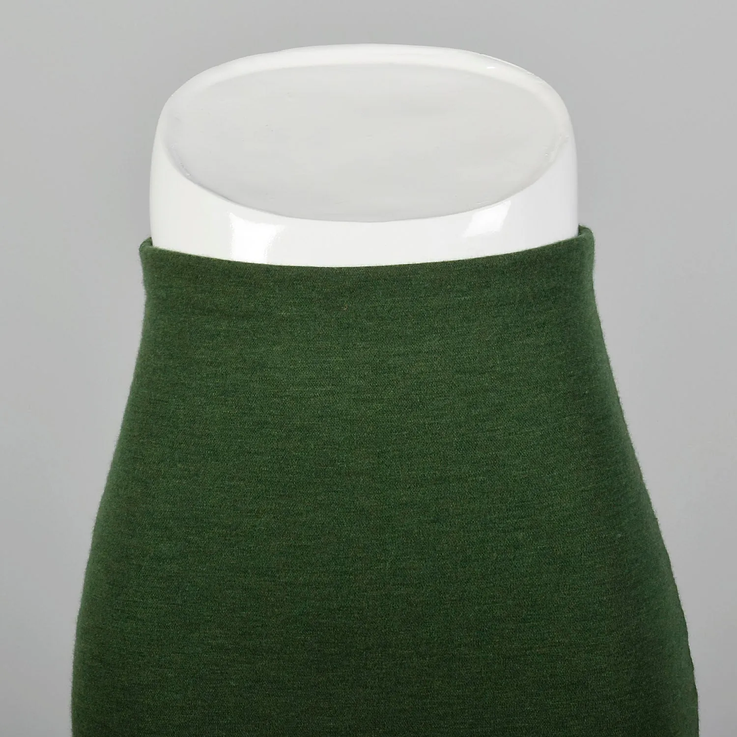 Small Romeo Gigli 1990s Green Knit Skirt