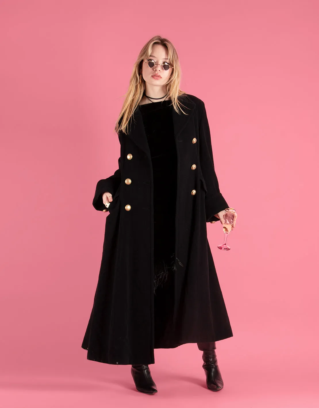 Vintage Piu & Piu long coat